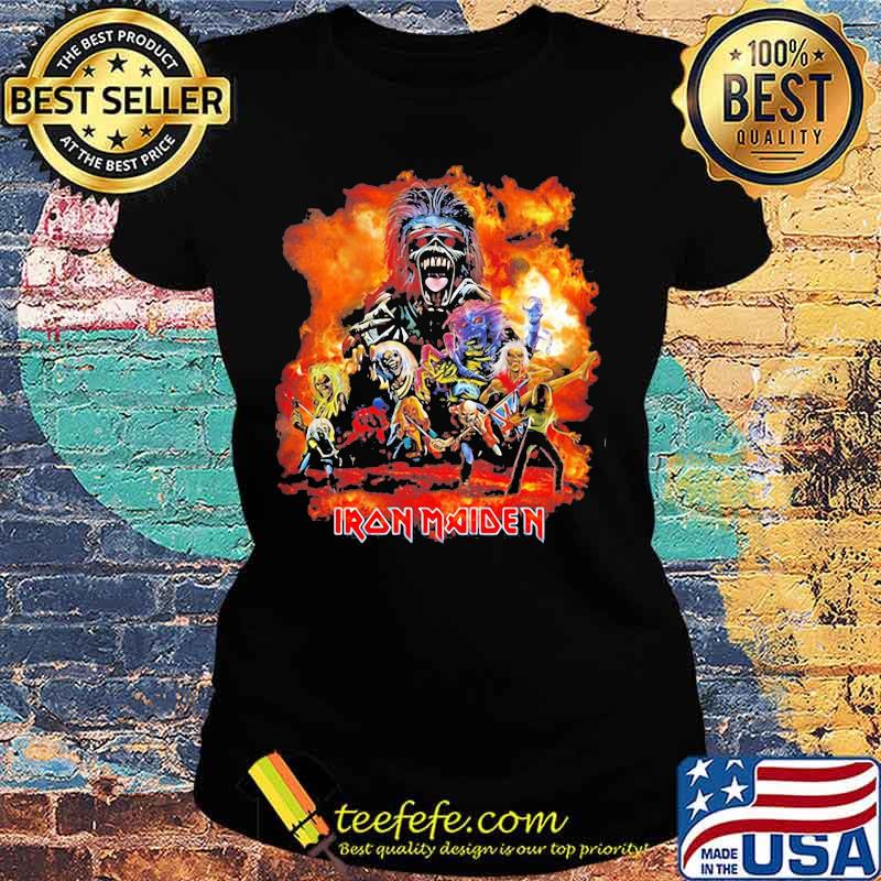 Iron maiden band skeleton member british flag s Ladies tee Iron maiden band skeleton member british flag s Ladies tee