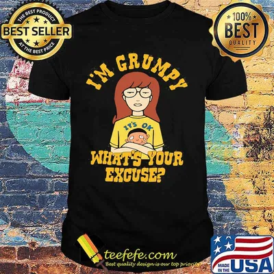 It's ok to cry I'm grumpy what's your excuse shirt
