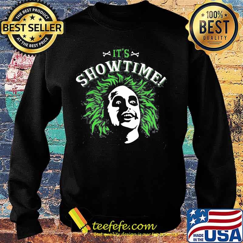 It's showtime beetlejuice silhouette s Sweater It's showtime beetlejuice silhouette s Sweater