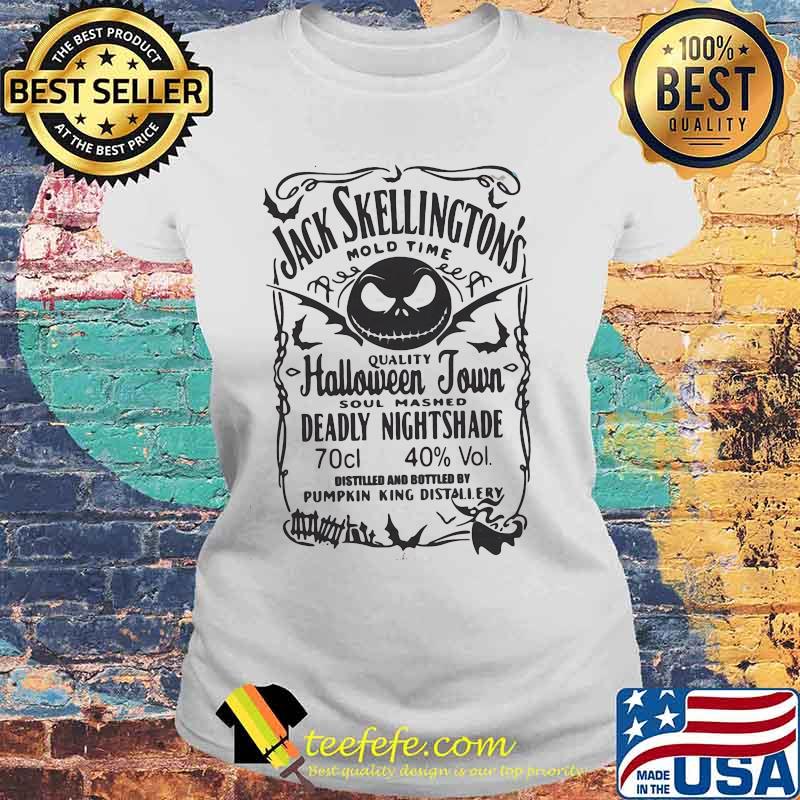 Jack skellington mold time quality halloween town soul mashed dead nightshade s Laides tee Jack skellington mold time quality halloween town soul mashed dead nightshade s Laides tee