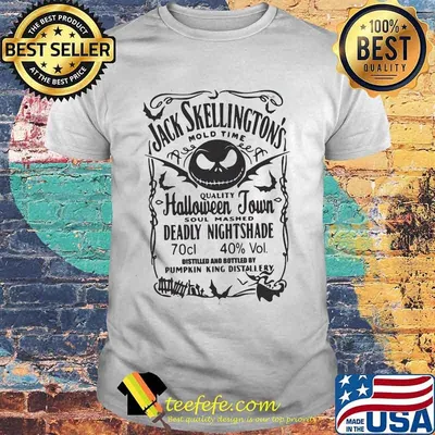 Jack skellington mold time quality halloween town soul mashed dead nightshade shirt