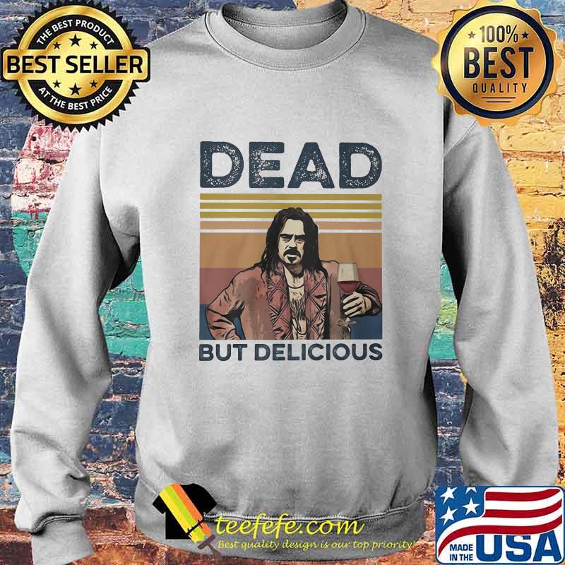 Jemaine clement drink wine dead but delicious vintage retro s Sweater Jemaine clement drink wine dead but delicious vintage retro s Sweater
