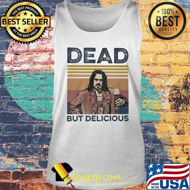 Jemaine clement drink wine dead but delicious vintage retro s Tank top Jemaine clement drink wine dead but delicious vintage retro s Tank top