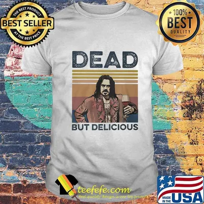 Jemaine clement drink wine dead but delicious vintage retro shirt