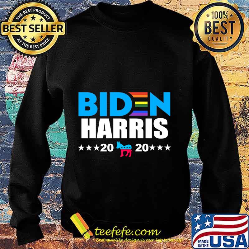 Joe Biden 2020 Biden Harris Rainbow Gay Pride LGBT Premium T-Shirt Sweater Joe Biden 2020 Biden Harris Rainbow Gay Pride LGBT Premium T-Shirt Sweater