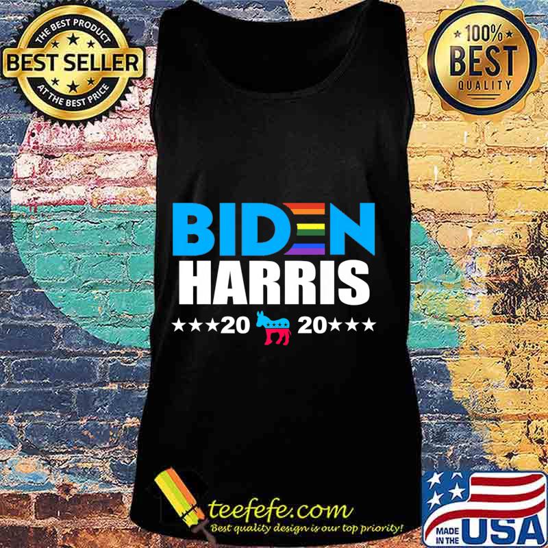 Joe Biden 2020 Biden Harris Rainbow Gay Pride LGBT Premium T-Shirt Tank top Joe Biden 2020 Biden Harris Rainbow Gay Pride LGBT Premium T-Shirt Tank top
