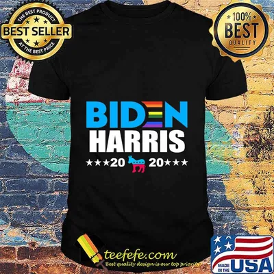 Joe Biden 2020 Biden Harris Rainbow Gay Pride LGBT Premium T-Shirt