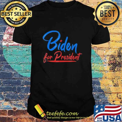 Joe biden for president star shirt