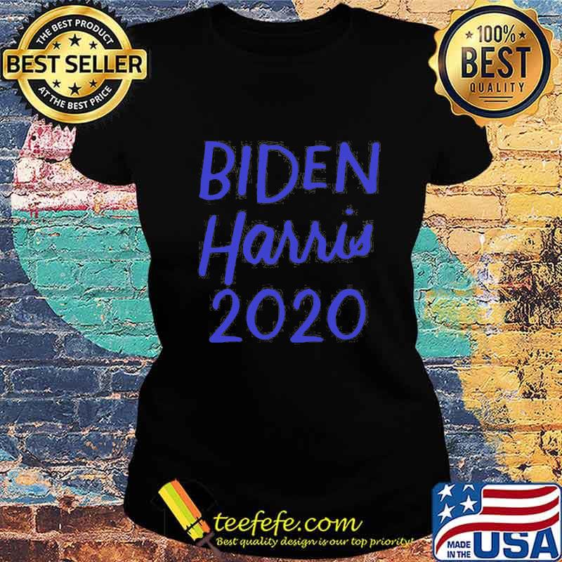 Joe biden kamala harris 2020 blue s Ladies tee Joe biden kamala harris 2020 blue s Ladies tee