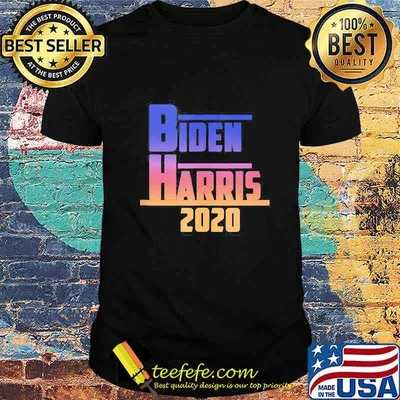 Joe biden kamala harris 2020 color shirt