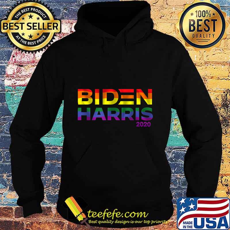 Joe Biden Kamala Harris 2020 Rainbow Gay Pride LGBT Election T-Shirt Hoodie Joe Biden Kamala Harris 2020 Rainbow Gay Pride LGBT Election T-Shirt Hoodie
