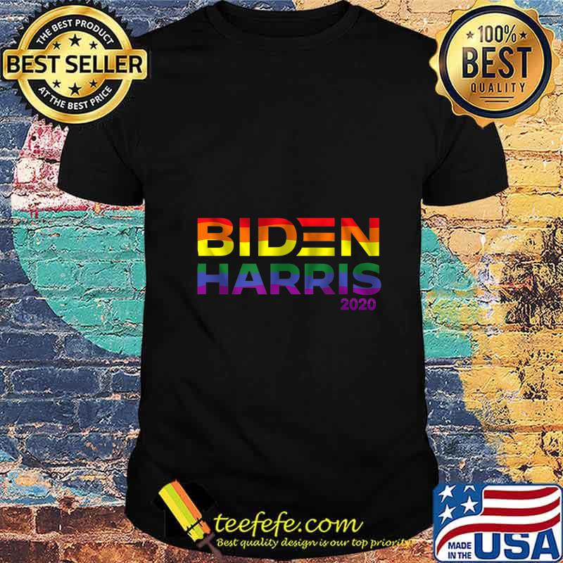 Joe Biden Kamala Harris 2020 Rainbow Gay Pride LGBT Election T-Shirt Joe Biden Kamala Harris 2020 Rainbow Gay Pride LGBT Election T-Shirt