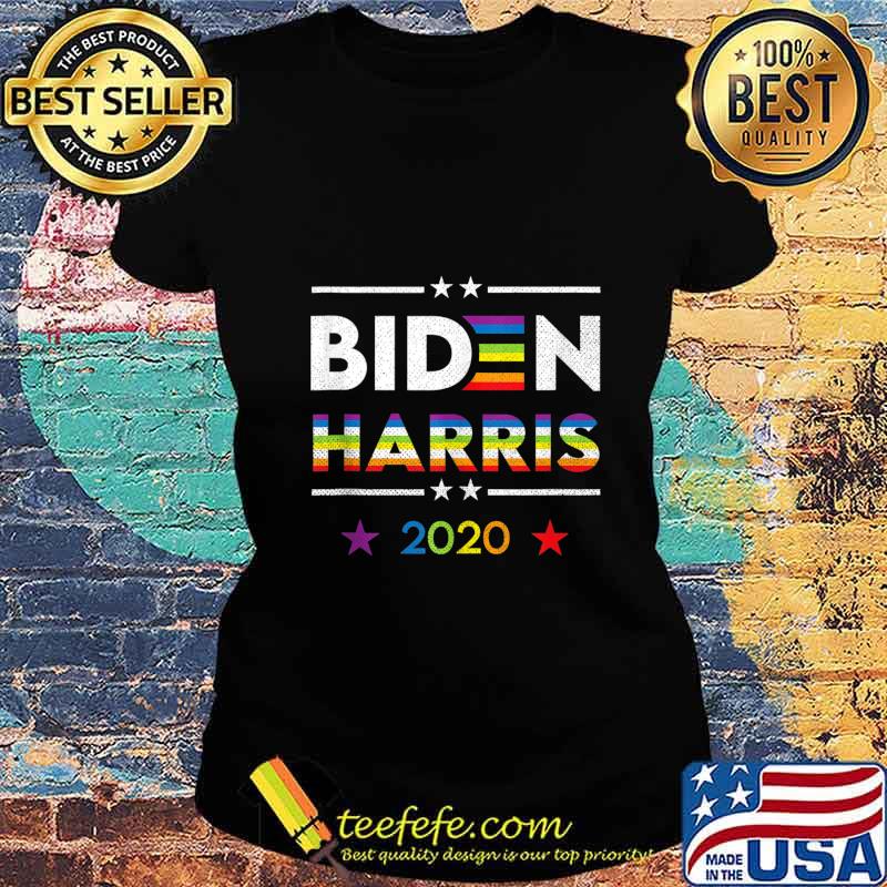 Joe Biden Kamala Harris 2020 Rainbow Gay Pride LGBT Election Tank Top Ladies tee Joe Biden Kamala Harris 2020 Rainbow Gay Pride LGBT Election Tank Top Ladies tee