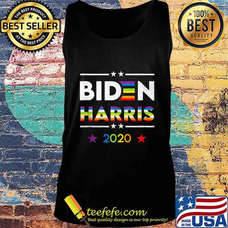 Joe Biden Kamala Harris 2020 Rainbow Gay Pride LGBT Election Tank Top Tank top Joe Biden Kamala Harris 2020 Rainbow Gay Pride LGBT Election Tank Top Tank top