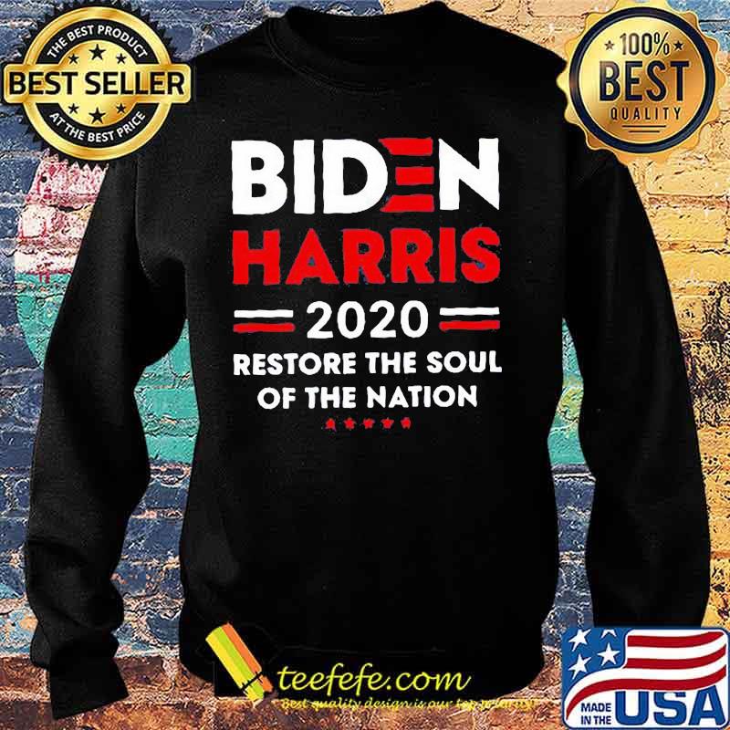 Joe biden kamala harris 2020 restore the soul of the nation stars s Sweater Joe biden kamala harris 2020 restore the soul of the nation stars s Sweater