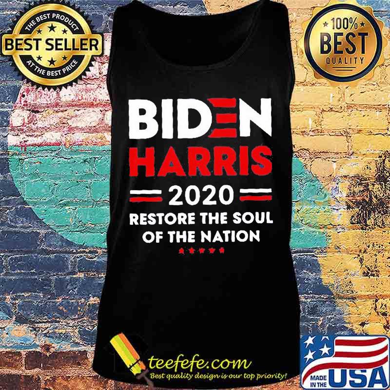Joe biden kamala harris 2020 restore the soul of the nation stars s Tank top Joe biden kamala harris 2020 restore the soul of the nation stars s Tank top