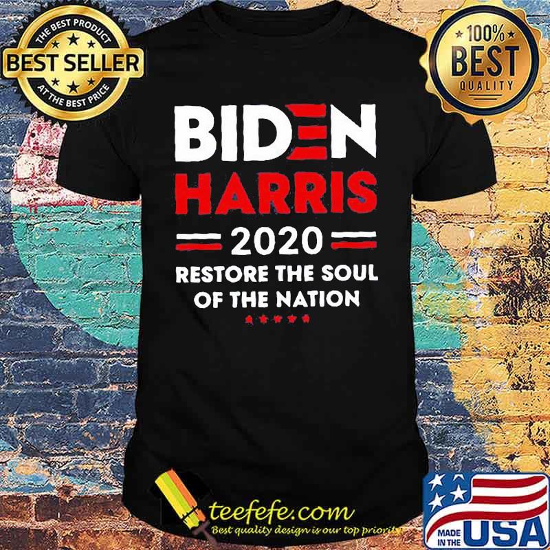 Joe biden kamala harris 2020 restore the soul of the nation stars shirt Joe biden kamala harris 2020 restore the soul of the nation stars shirt