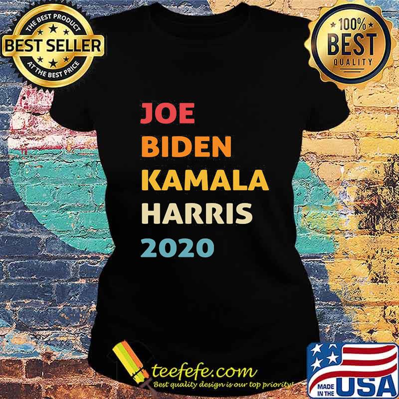 Joe biden kamala harris 2020 retro black s Ladies tee Joe biden kamala harris 2020 retro black s Ladies tee