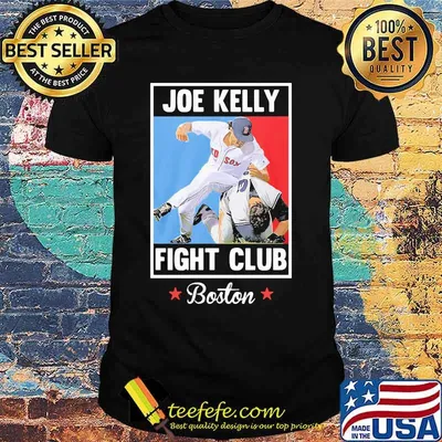 Joe kelly fight club boston stars shirt