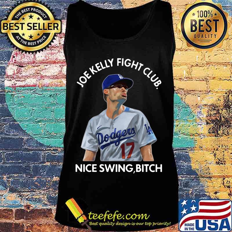 Joe kelly fight club nice swing bitch baseball s Tank top Joe kelly fight club nice swing bitch baseball s Tank top