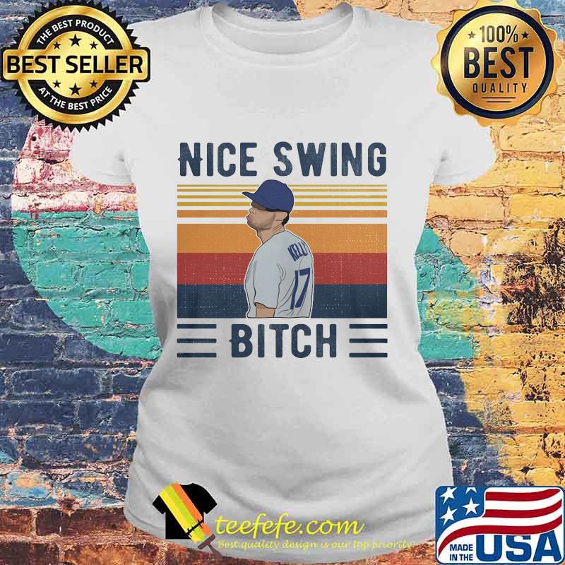 Joe kelly fight club nice swing bitch vintage retro s Laides tee Joe kelly fight club nice swing bitch vintage retro s Laides tee