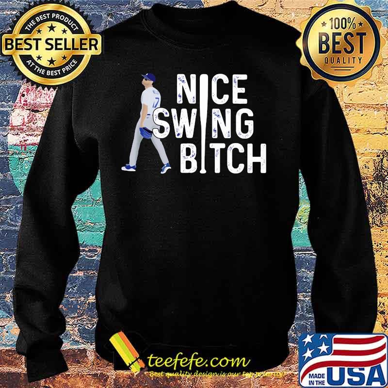 Joe kelly nice swing bitch baseball s Sweater Joe kelly nice swing bitch baseball s Sweater