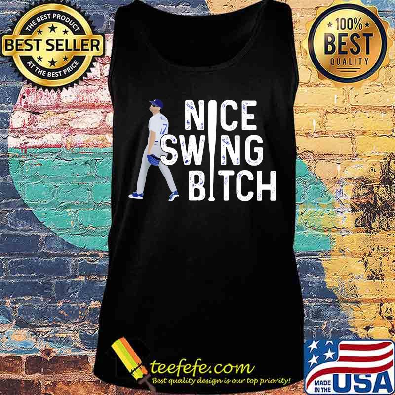 Joe kelly nice swing bitch baseball s Tank top Joe kelly nice swing bitch baseball s Tank top