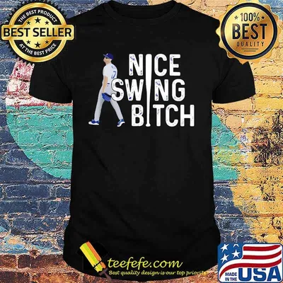Joe kelly nice swing bitch baseball shirt