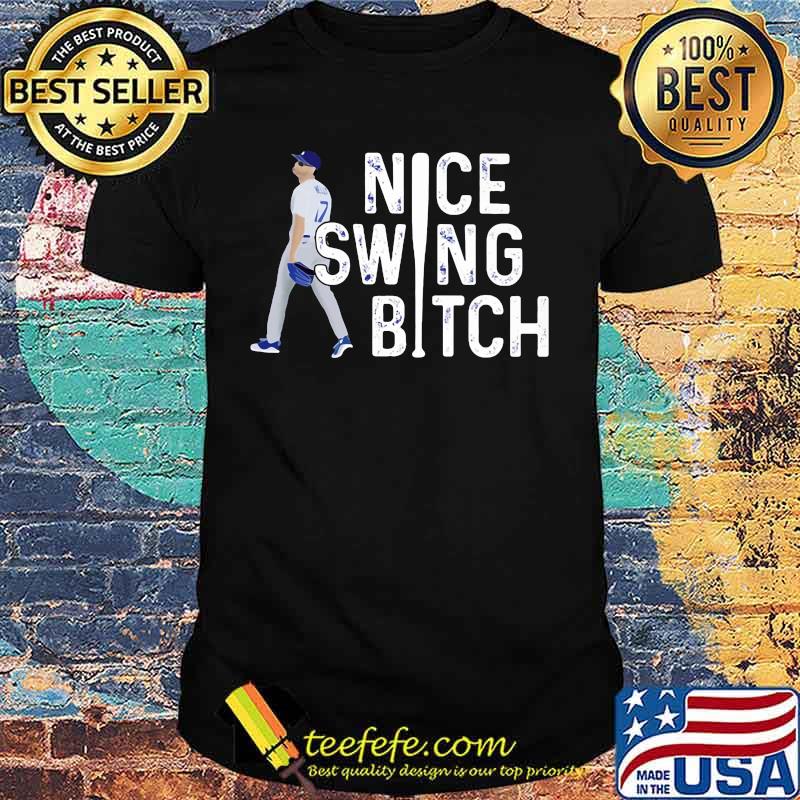 Joe kelly nice swing bitch baseball shirt Joe kelly nice swing bitch baseball shirt