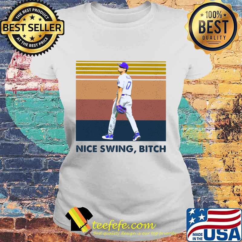 Joe kelly nice swing bitch baseball vintage retro s Laides tee Joe kelly nice swing bitch baseball vintage retro s Laides tee