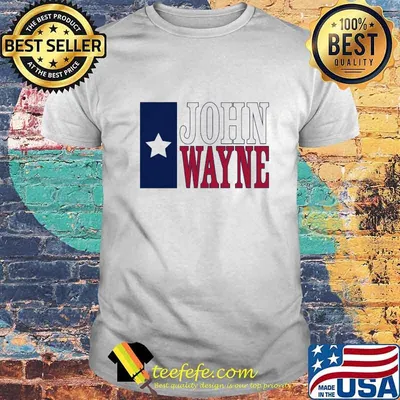 JOHN WAYNE AMERICAN FLAG SHIRT