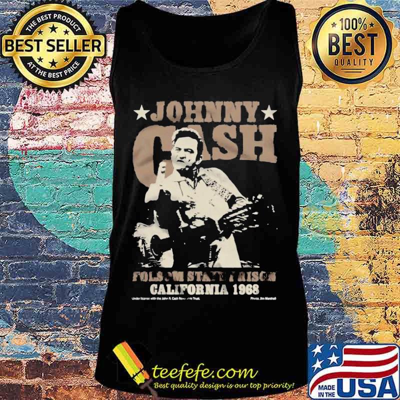 Johnny cash folsom state prison california 1968 s Tank top Johnny cash folsom state prison california 1968 s Tank top