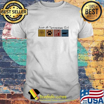Just a Tennessee girl Flip flop Dog Wine Tennessee Map shirt