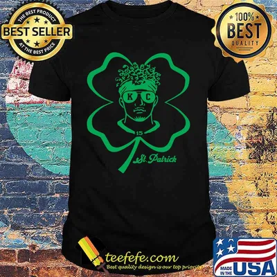 Kansas city chiefs 15 patrick mahomes st.patrick's day shirt