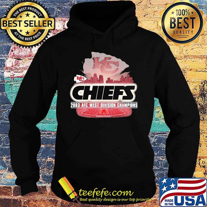 Kansas city chiefs 2003 afc west division champions s Hoodie Kansas city chiefs 2003 afc west division champions s Hoodie