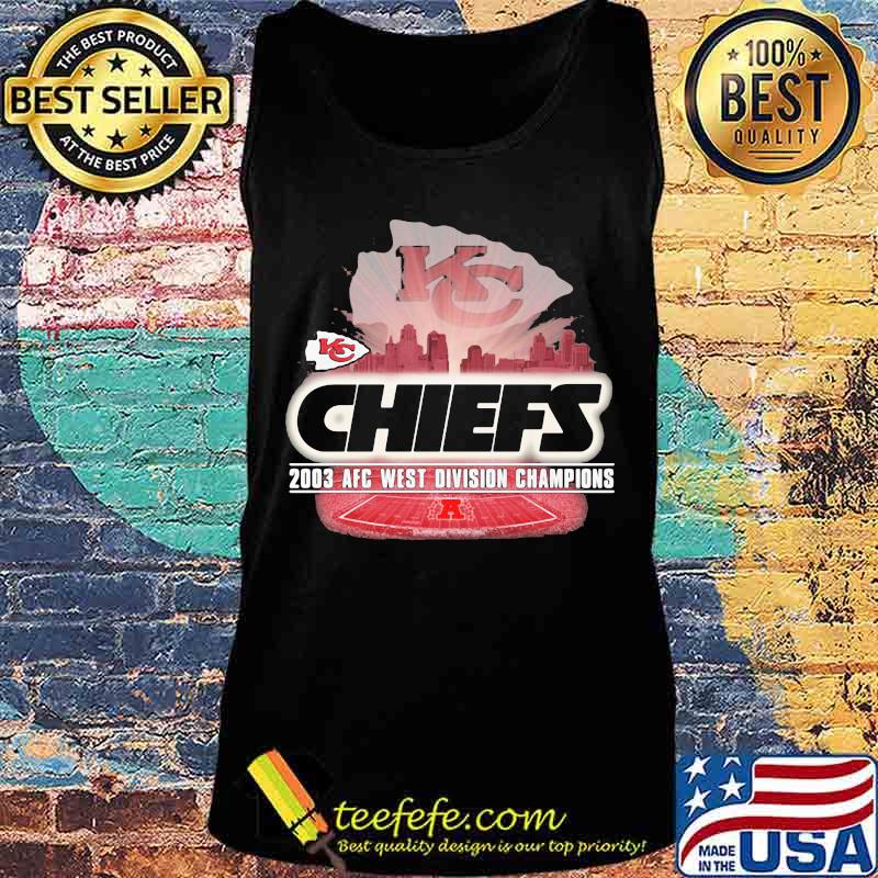 Kansas city chiefs 2003 afc west division champions s Tank top Kansas city chiefs 2003 afc west division champions s Tank top