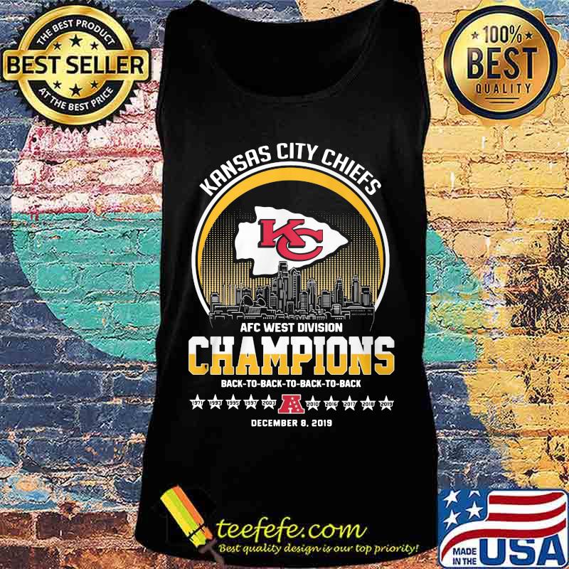 Kansas city chiefs afc west division champions back to back s Tank top Kansas city chiefs afc west division champions back to back s Tank top