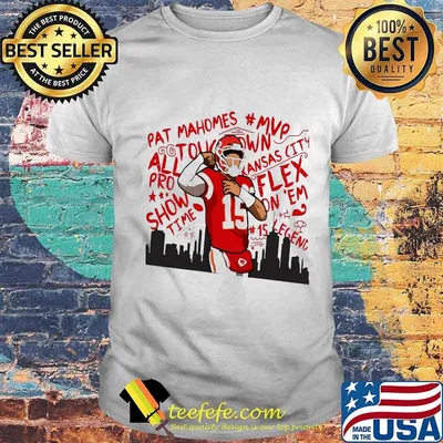 Kansas city chiefs football 15 patrick mahomes shirt