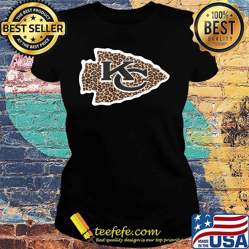 Kansas city chiefs football leopard s Ladies tee Kansas city chiefs football leopard s Ladies tee