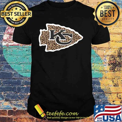 Kansas city chiefs football leopard shirt