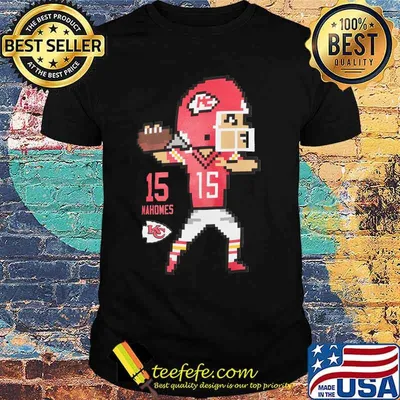 Kansas city chiefs football team 15 patrick mahomes shirt