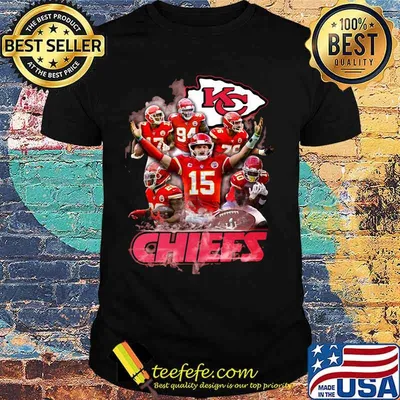 Kansas city chiefs football team shirt