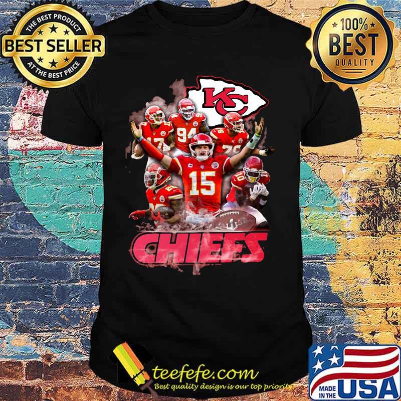 Kansas city chiefs football team shirt
