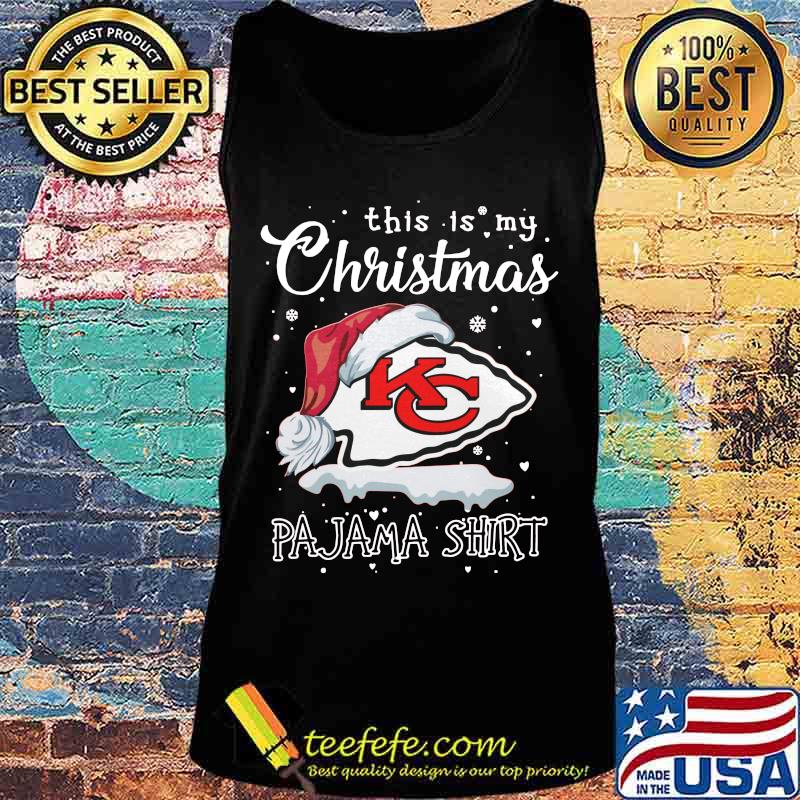 Kansas city chiefs this is my christmas pajama s Tank top Kansas city chiefs this is my christmas pajama s Tank top