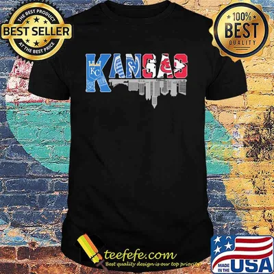 Kansas city royals and chiefs logo shirt