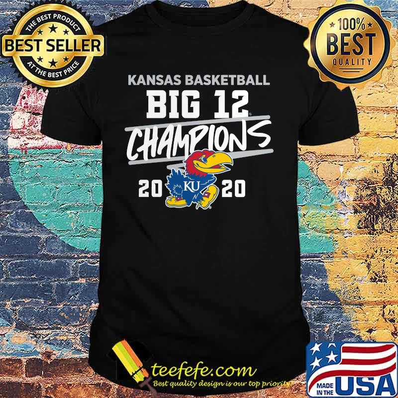 Kansas jayhawks basketball big 12 champions 2020 shirt