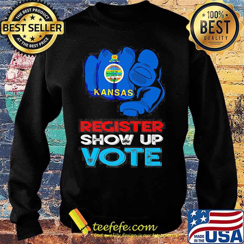 Kansas register show up vote s Sweater Kansas register show up vote s Sweater
