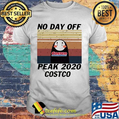 Kaonashi no day off peak 2020 costco vintage retro shirt