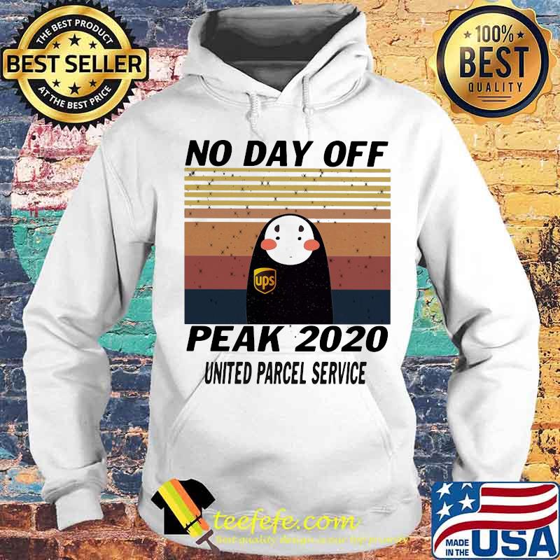 Kaonashi no day off peak 2020 united parcel service vintage retro s Hoodie Kaonashi no day off peak 2020 united parcel service vintage retro s Hoodie