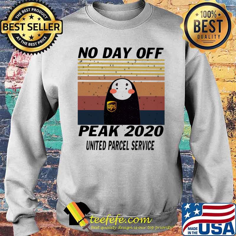 Kaonashi no day off peak 2020 united parcel service vintage retro s Sweater Kaonashi no day off peak 2020 united parcel service vintage retro s Sweater